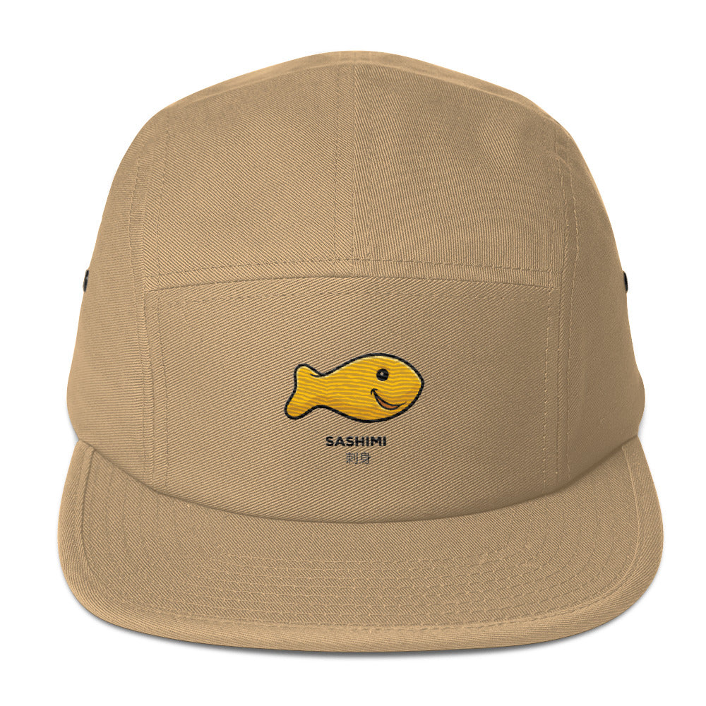 金鮮クラッカー刺身 (Golden Fresh Cracker Sashimi) Five Panel Cap