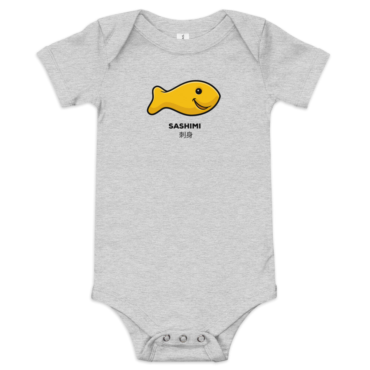 金鮮クラッカー刺身 (Golden Fresh Cracker Sashimi) Baby Onesie