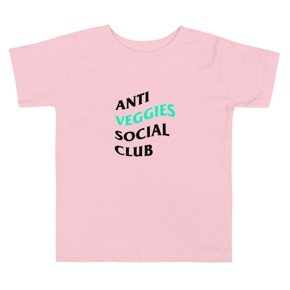 Anti Veggies Toddler Short Sleeve Tee