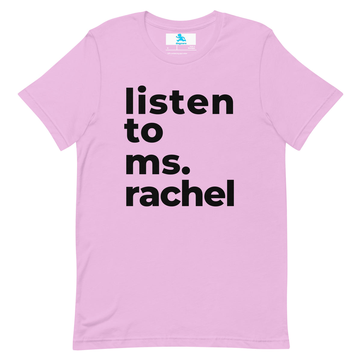 "Listen to Ms. Rachel" T-Shirt – Soft, Fun, and for the Parents Who Know the Power of Ms. Rachel!