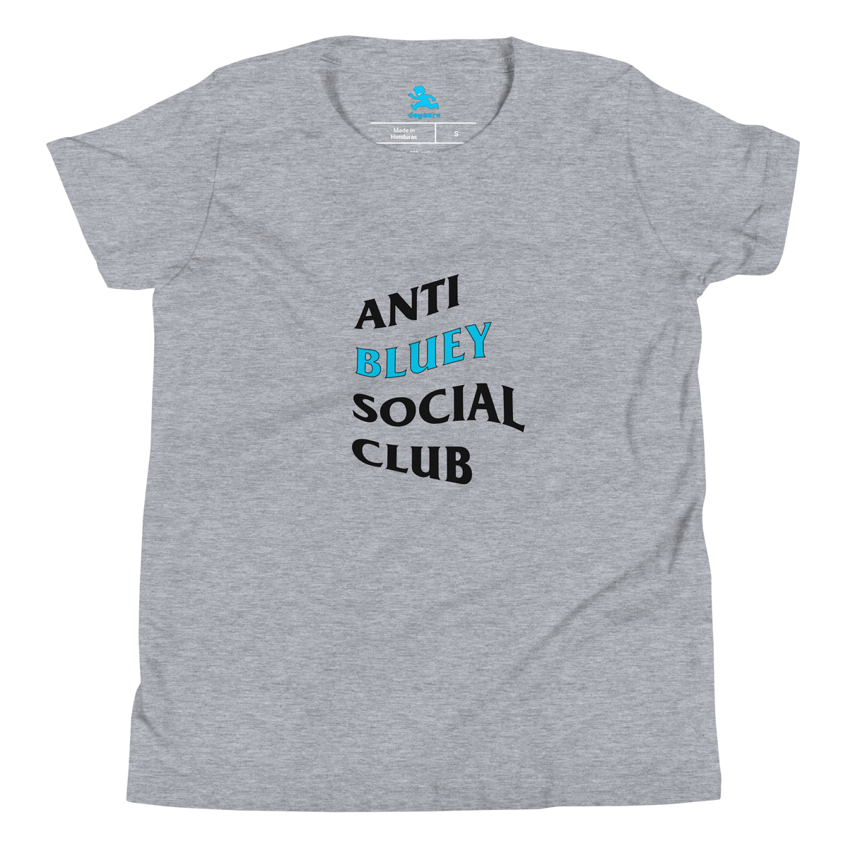 Anti Bluey Youth Short Sleeve T-Shirt