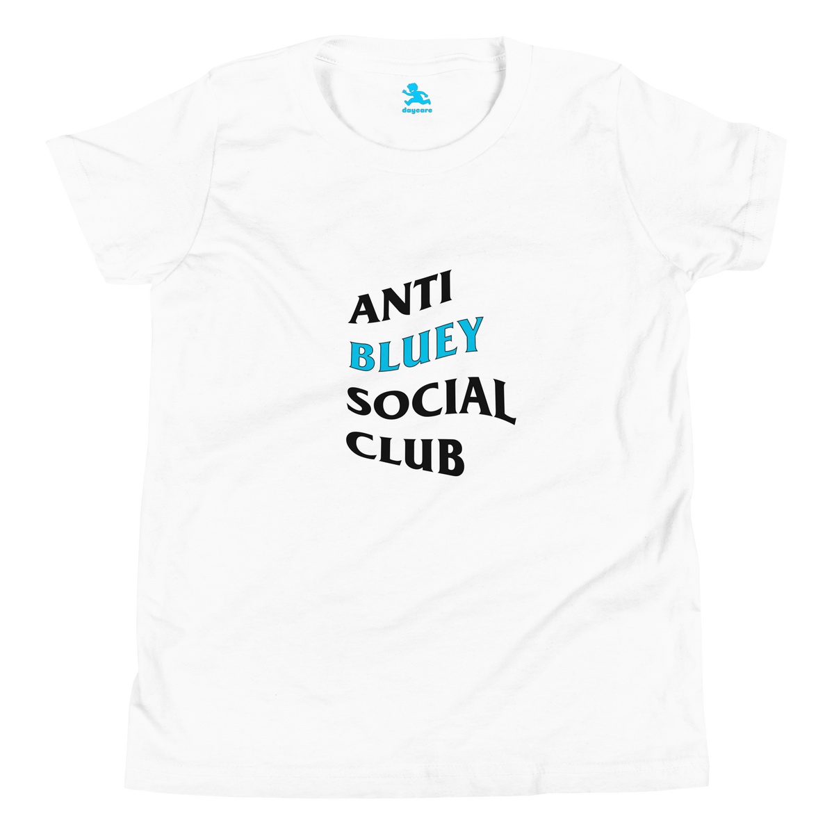 Anti Bluey Youth Short Sleeve T-Shirt